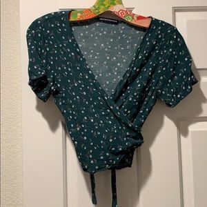 Brandy Melville Wrap Top